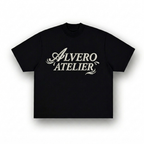 3034 T-SHIRT ZWART/WIT