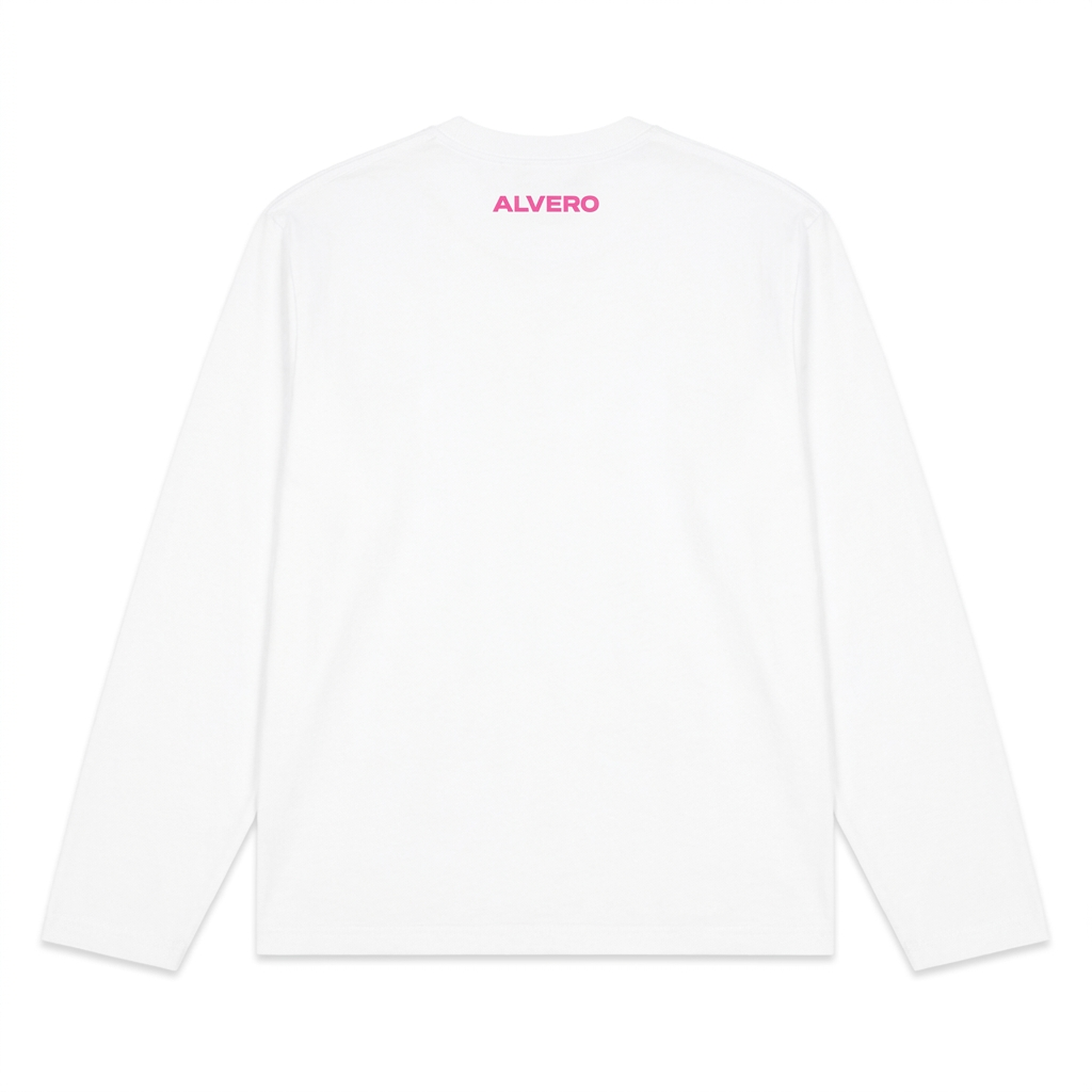 3029 LONGSLEEVE WIT/ROZE