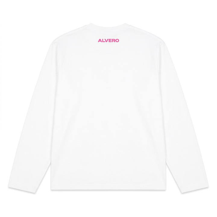 3029 LONGSLEEVE WIT/ROZE