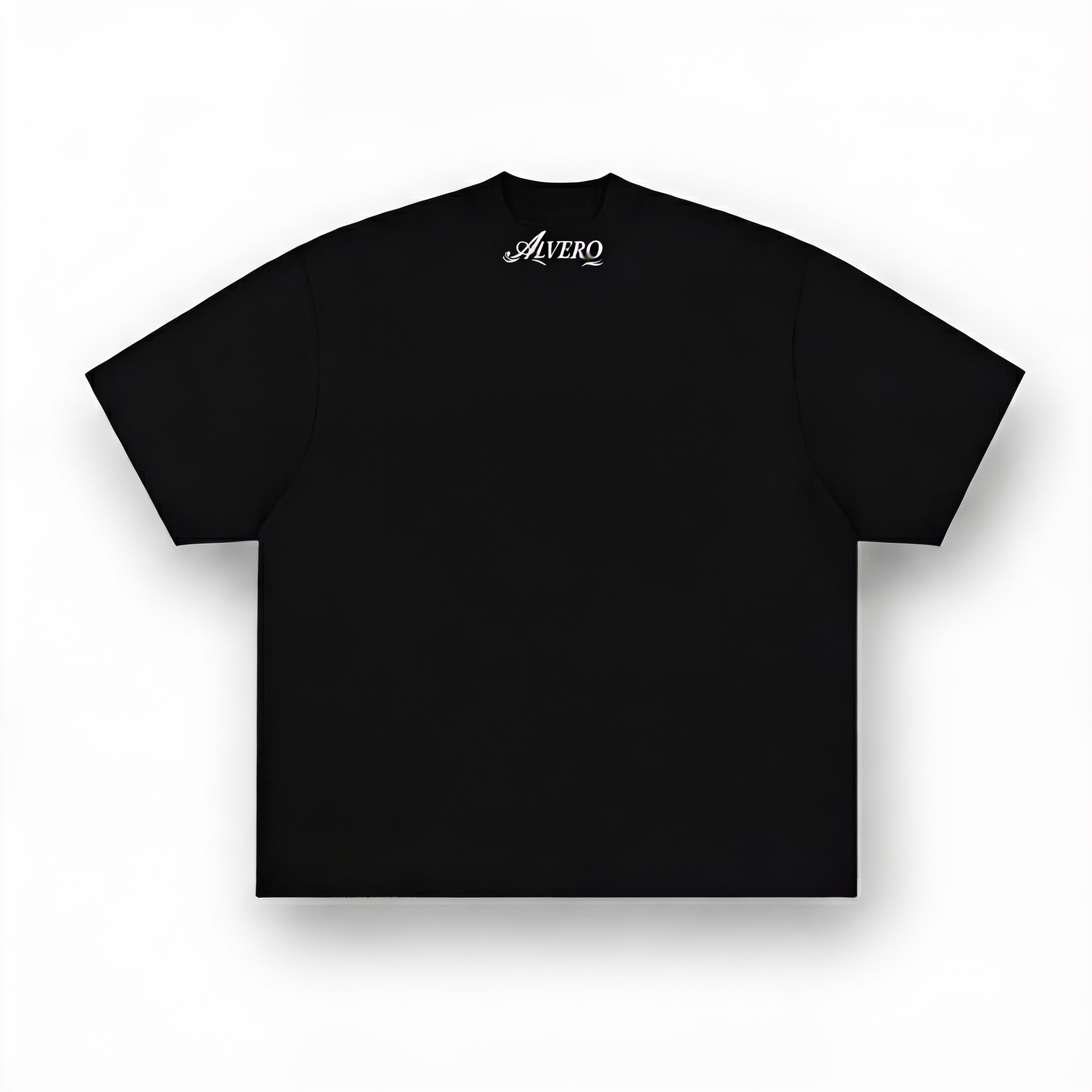 3034 T-SHIRT ZWART/WIT