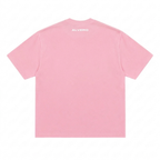 3027 T-SHIRT ROZE/WIT