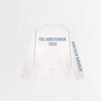 4027 LONGSLEEVE - WIT/BLAUW