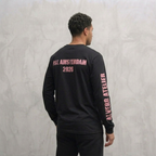 4026 LONGSLEEVE - ZWART/ROZE