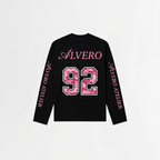 6001 LONGSLEEVE - ZWART/ROZE