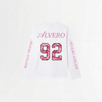 6002 LONGSLEEVE - WIT/ROZE