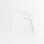 6002 LONGSLEEVE - WIT/ROZE