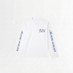 6004 LONGSLEEVE - WIT/BLAUW