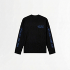 6003 LONGSLEEVE - ZWART/BLAUW