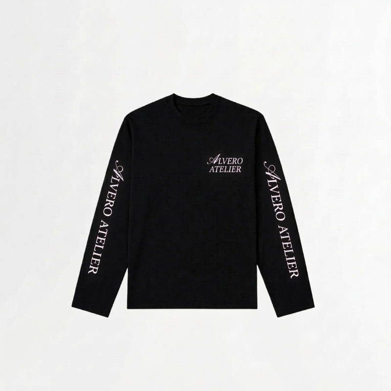 6005 LONGSLEEVE- ZWART/BRUIN