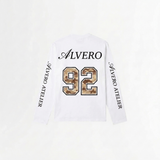 6006 LONGSLEEVE- WIT/BRUIN