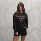 8025 LONGSLEEVE ZWART/ROZE