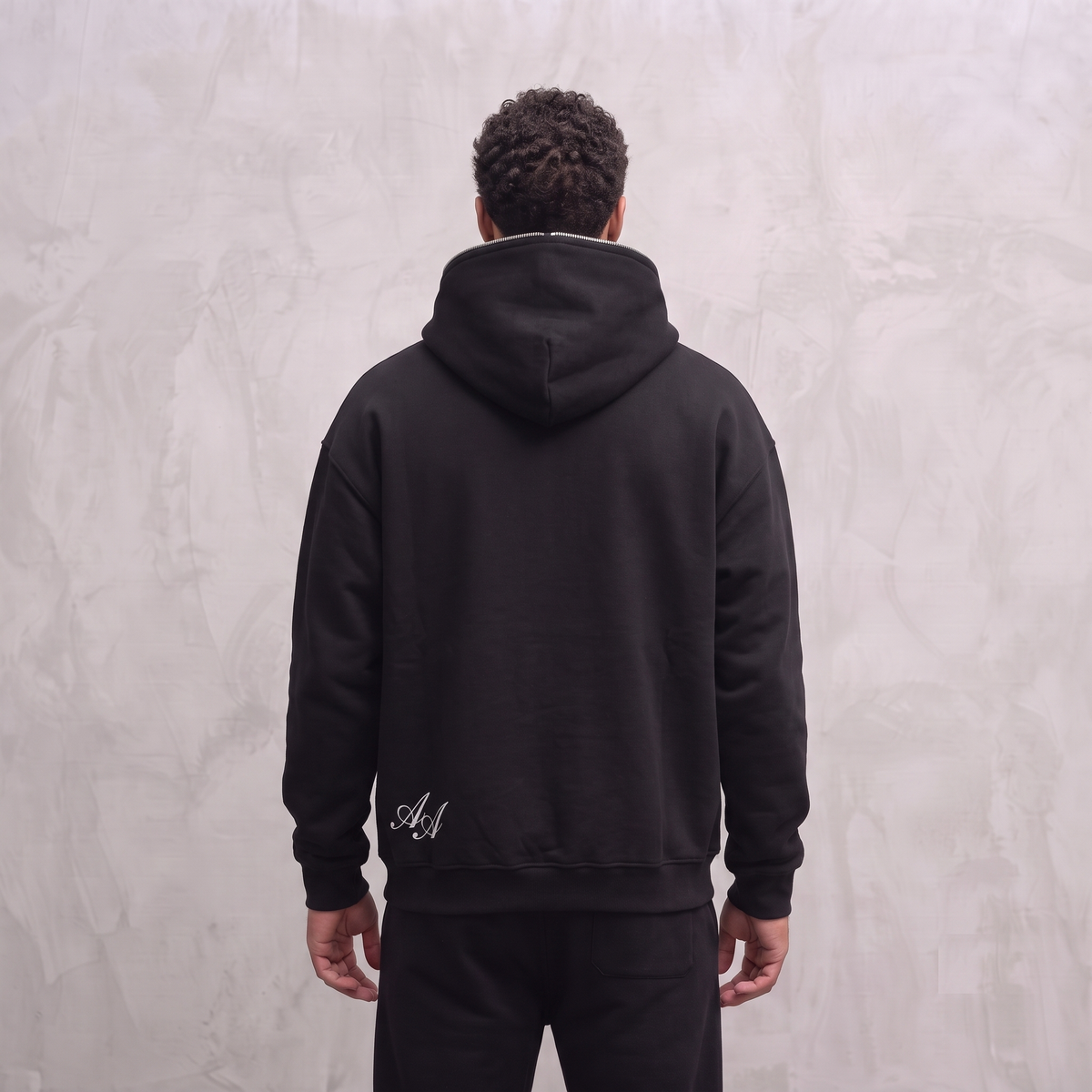9001 ZIPPER ZWART
