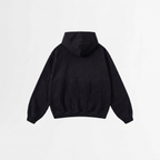 8098 HOODIE ZWART/ROZE