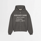9003 ZIPPER DONKERGRIJS