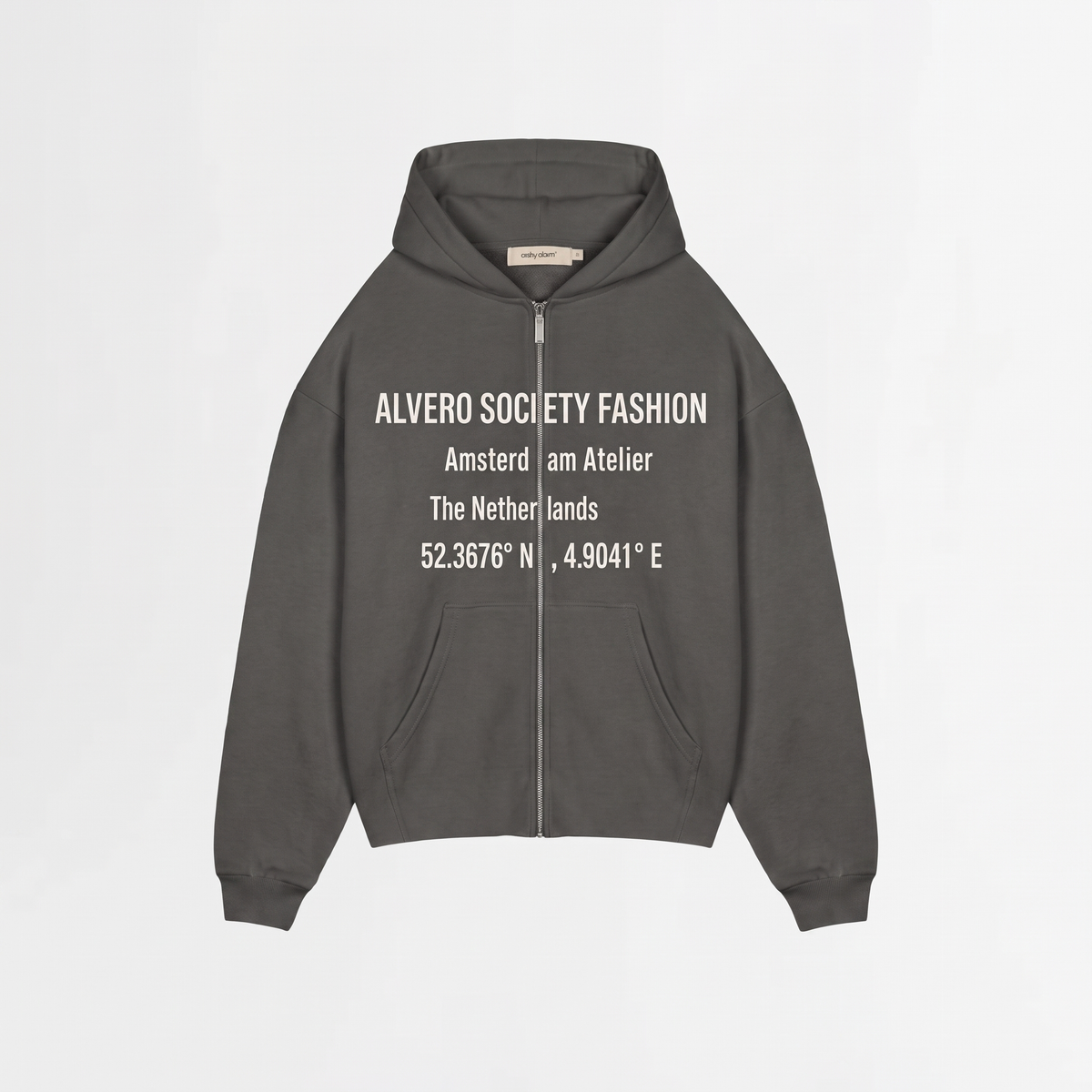9003 ZIPPER DONKERGRIJS