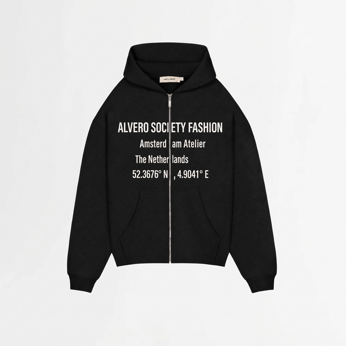 9001 ZIPPER ZWART