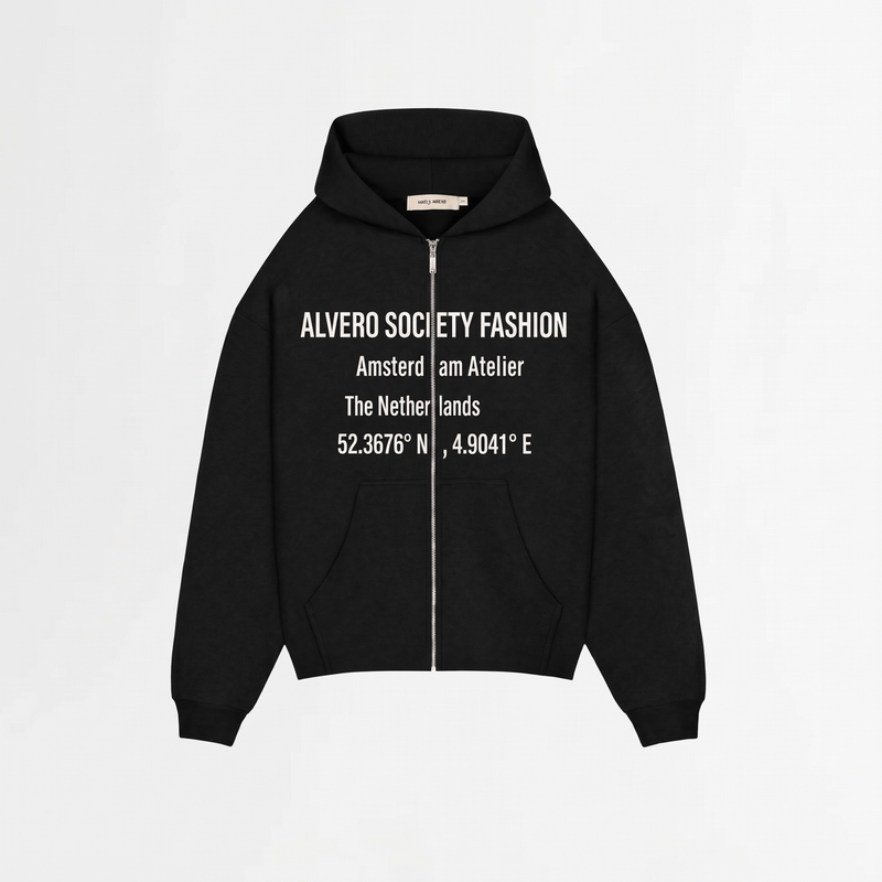9001 ZIPPER ZWART