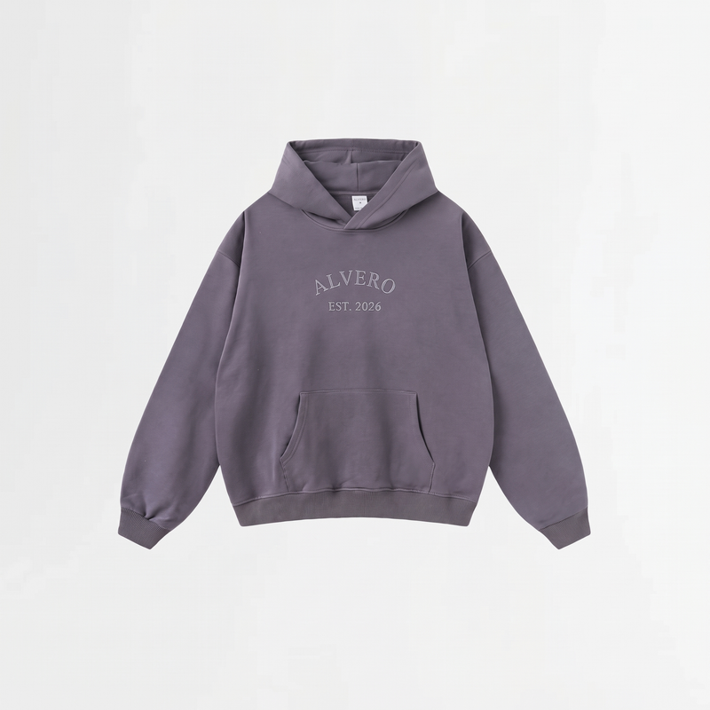 7002 HOODIE DONKERGRIJS