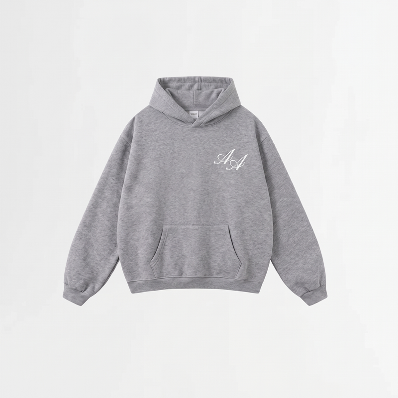 6073 HOODIE GRIJS