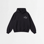 6070 HOODIE ZWART/WIT