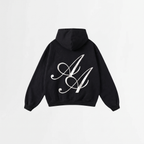 6070 HOODIE ZWART/WIT
