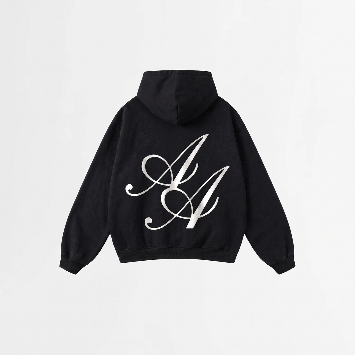 6070 HOODIE ZWART/WIT