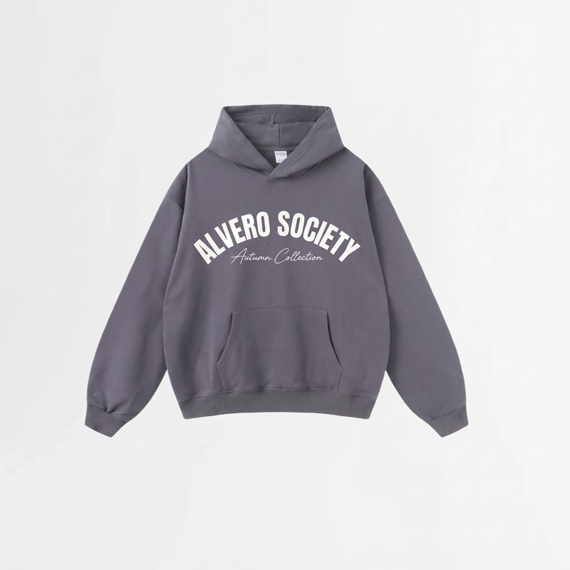 5064 HOODIE DONKERGRIJS