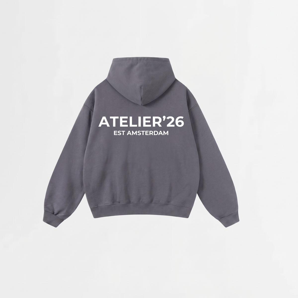 5064 HOODIE DONKERGRIJS