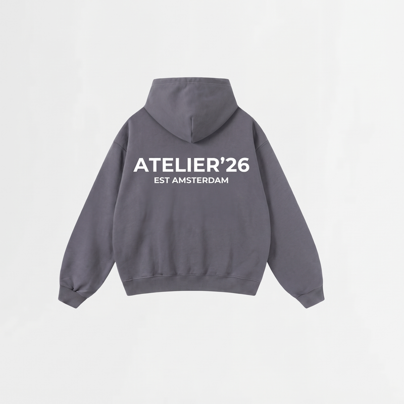 5064 HOODIE DONKERGRIJS