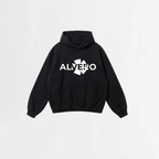 5061 HOODIE ZWART/WIT