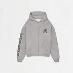 8001 ZIPPER GRIJS/ZWART