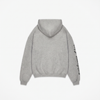 8001 ZIPPER GRIJS/ZWART