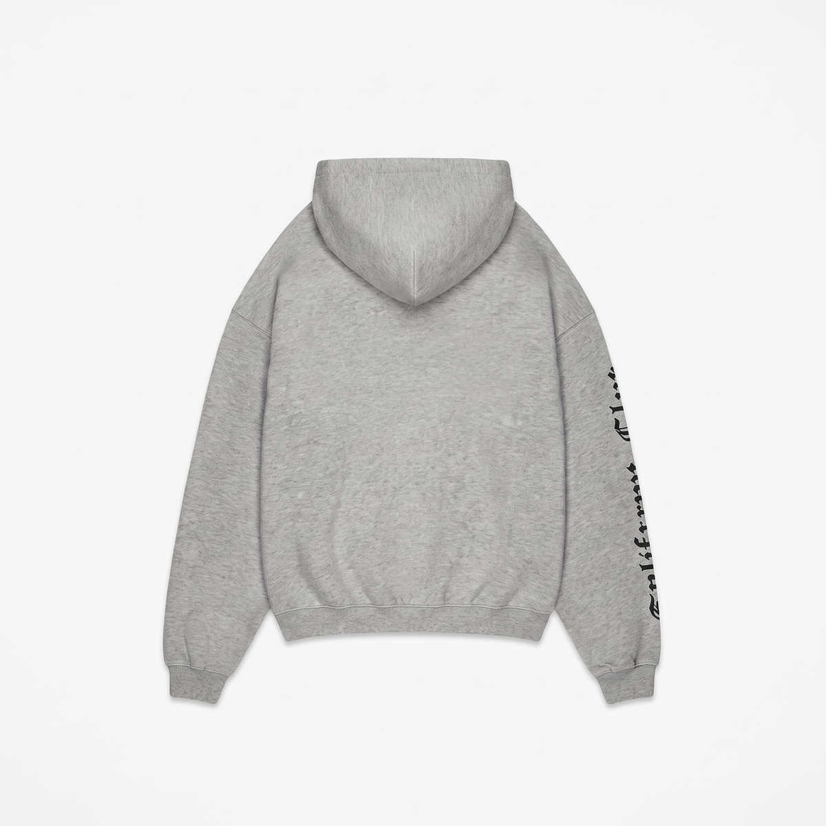 8001 ZIPPER GRIJS/ZWART