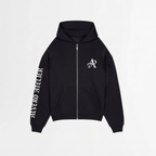 8002 ZIPPER ZWART/WIT