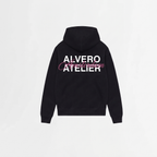 7009 ZIPPER ZWART/ROZE