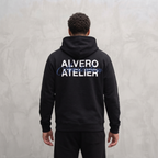 7008 ZIPPER ZWART/BLAUW
