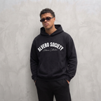 8097 HOODIE ZWART/WIT