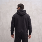 8098 HOODIE ZWART/ROZE