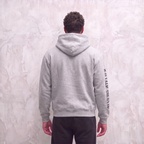 8001 ZIPPER GRIJS/ZWART