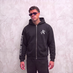 8002 ZIPPER ZWART/WIT