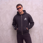 8002 ZIPPER ZWART/WIT
