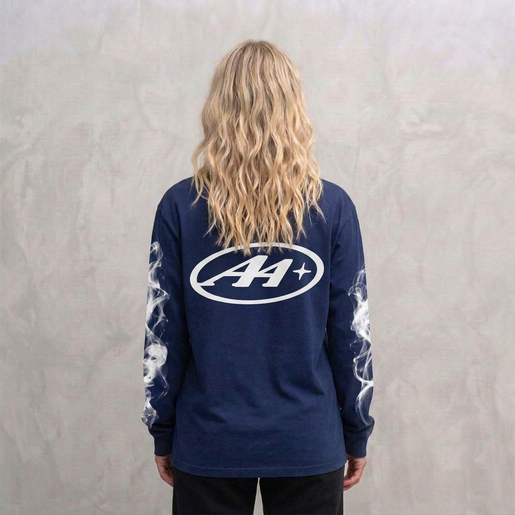 9032 LONGSLEEVE DUNKELBLAU