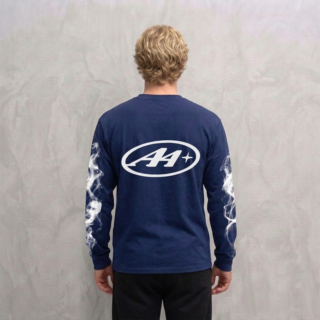 9032 LONGSLEEVE DUNKELBLAU