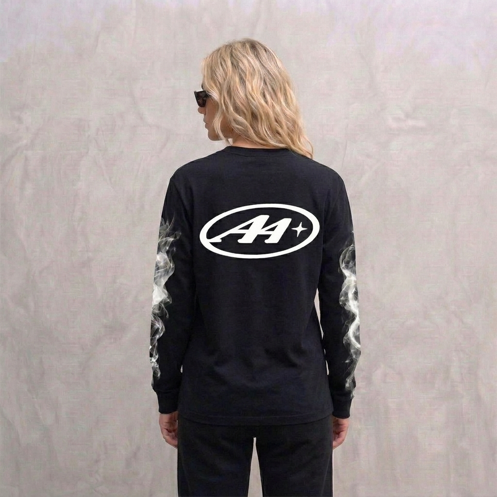 9042 LONGSLEEVE SCHWARZ