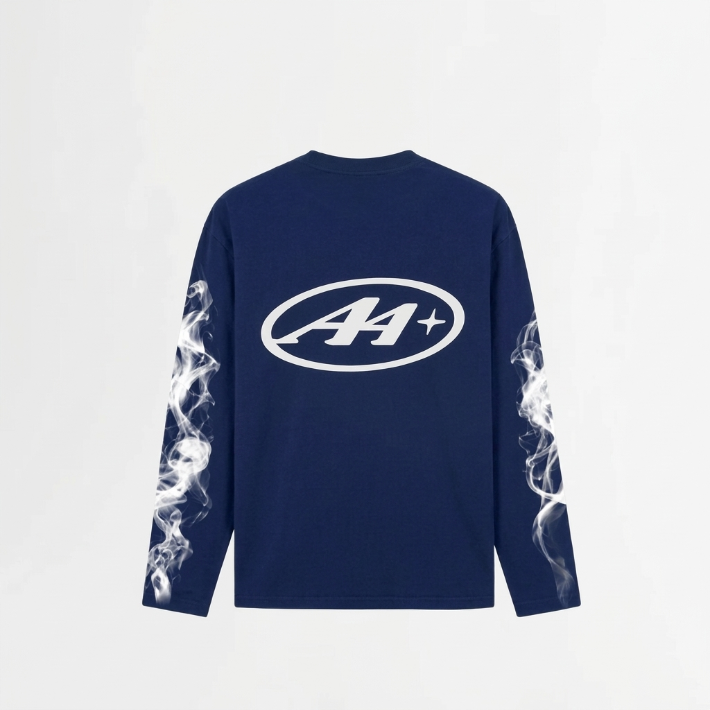 9032 LONGSLEEVE DUNKELBLAU