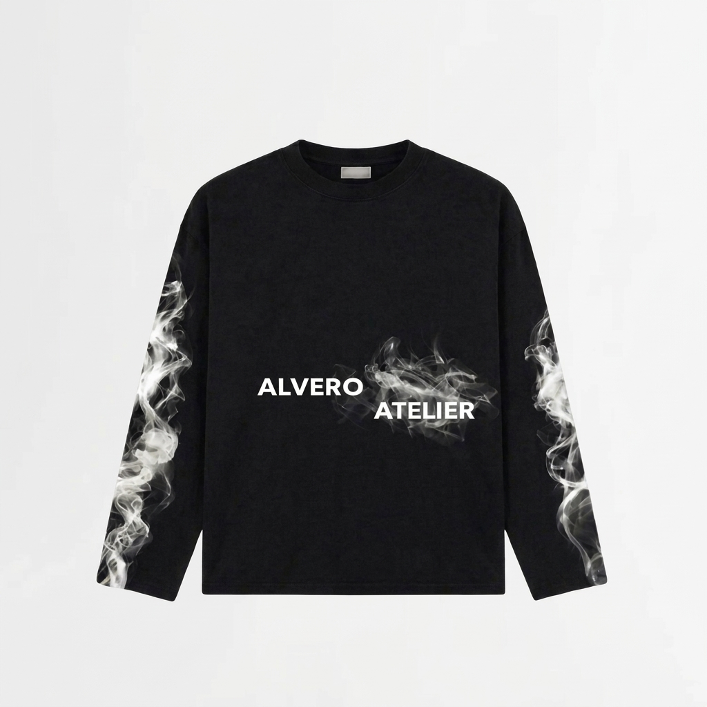 9042 LONGSLEEVE SCHWARZ