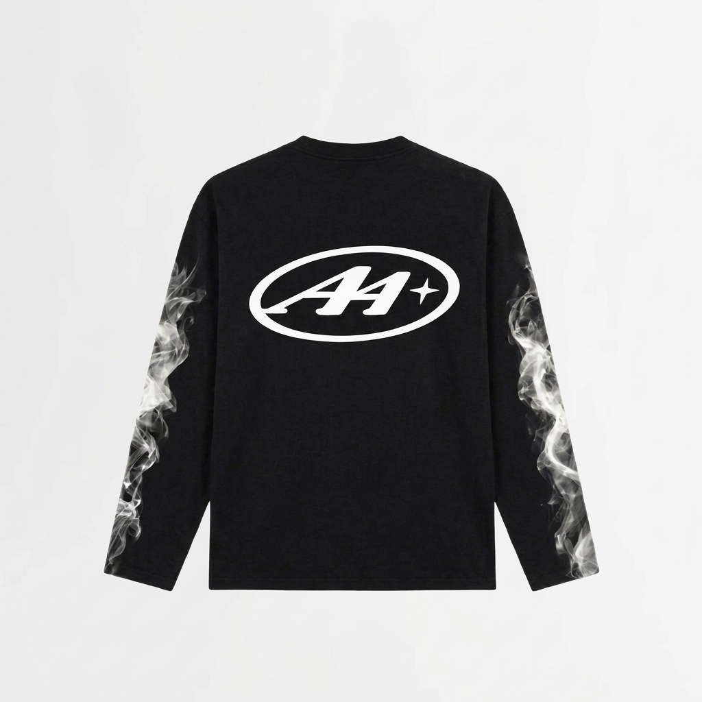 9042 LONGSLEEVE SCHWARZ