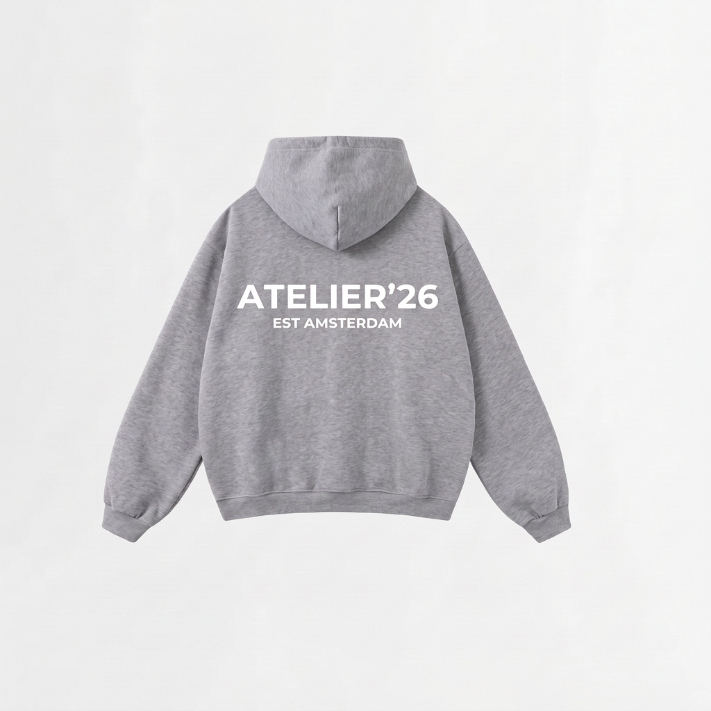 5065 HOODIE GRAU