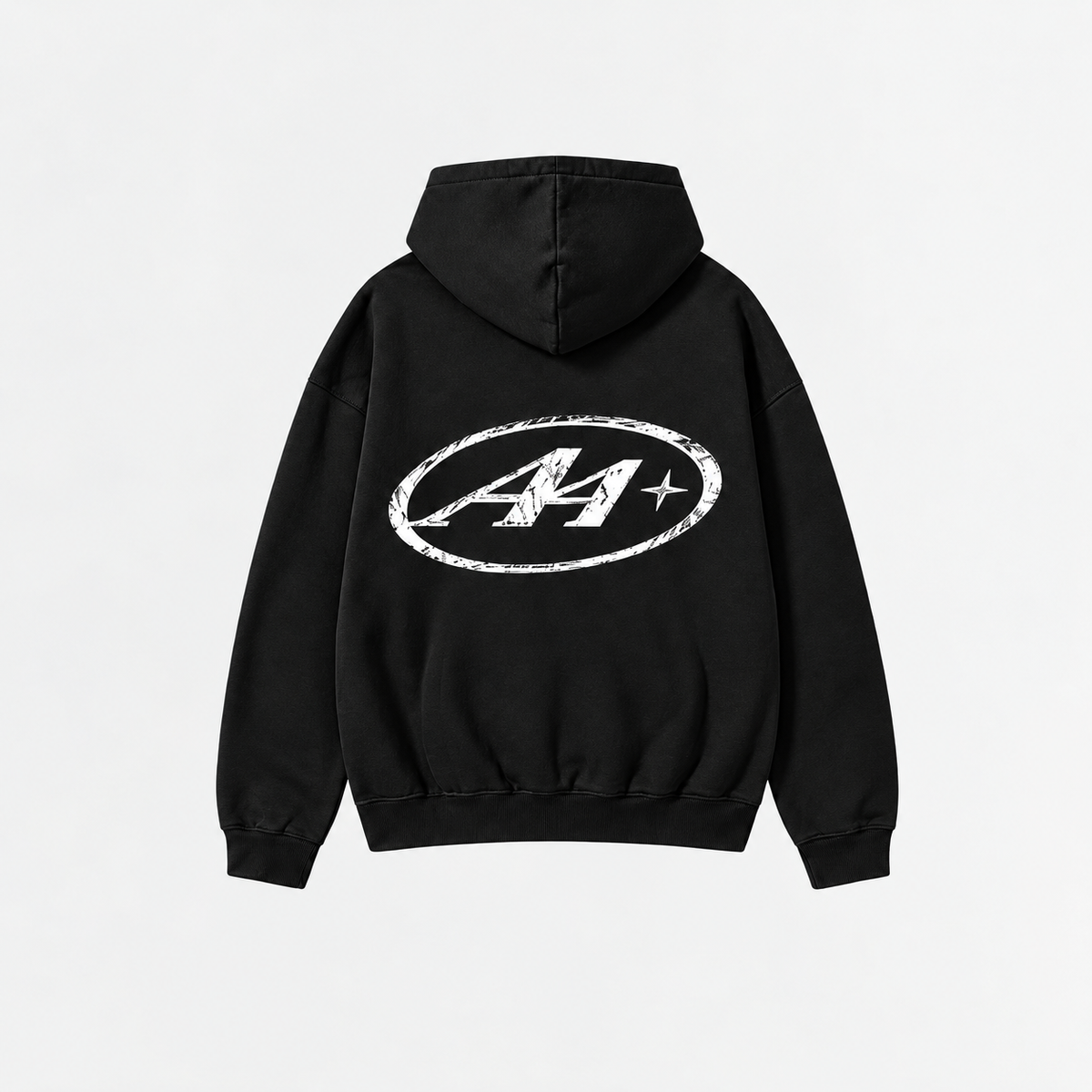 7054 HOODIE SCHWARZ