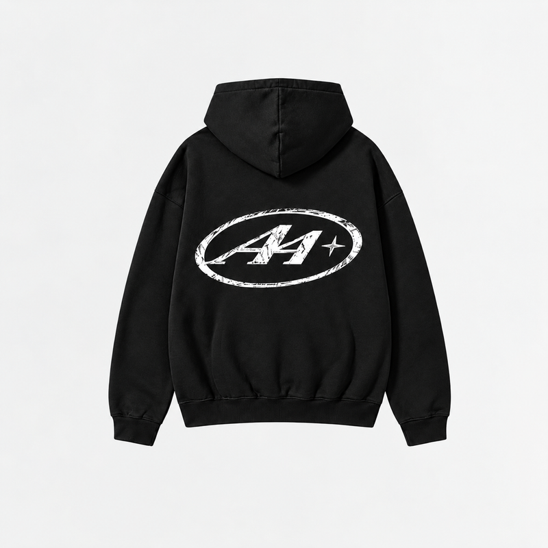 7054 HOODIE ZWART